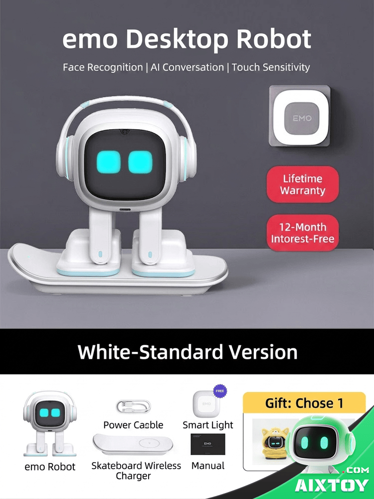 Emo Go Home AI Robot - Smart Desktop Companion Pet gallery photo 8