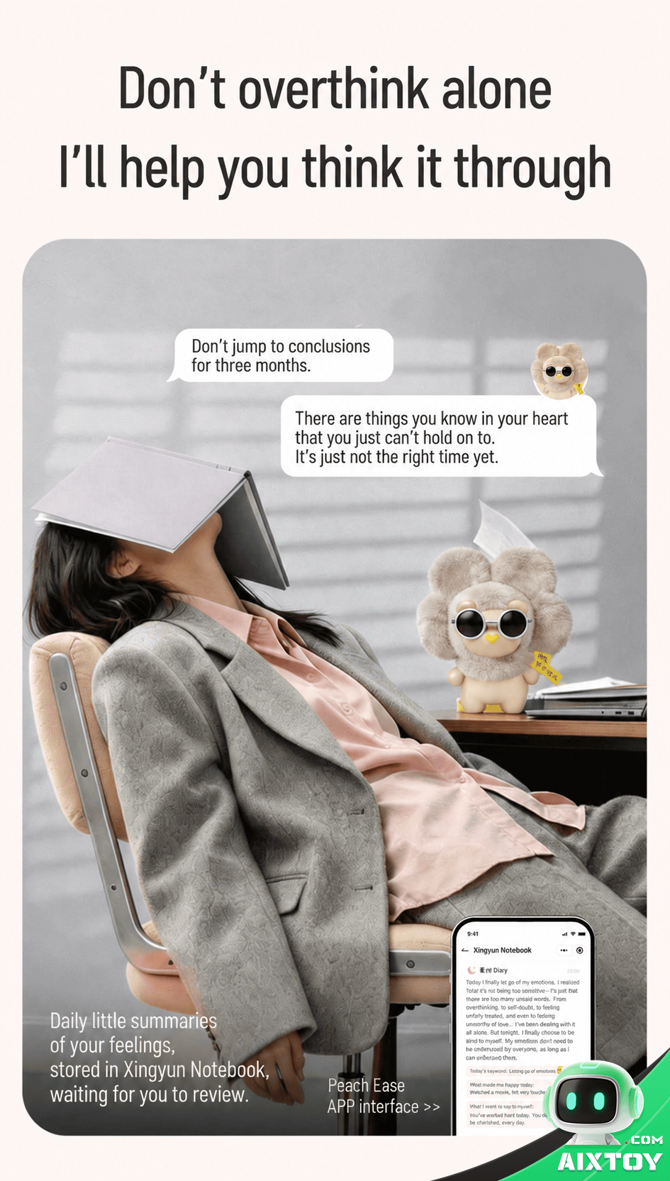 Emobody Peach AI Robot Voice Chat Emotional Features Emobody Peach AI Robot - Interactive voice chat and emotional features