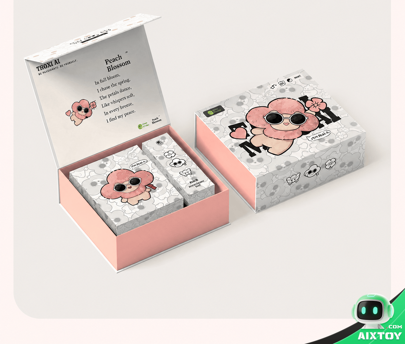 Emobody Peach AI Robot Interactive Play Demo 4 Emobody Peach AI Smart Companion Robot - Interactive play demonstration 4