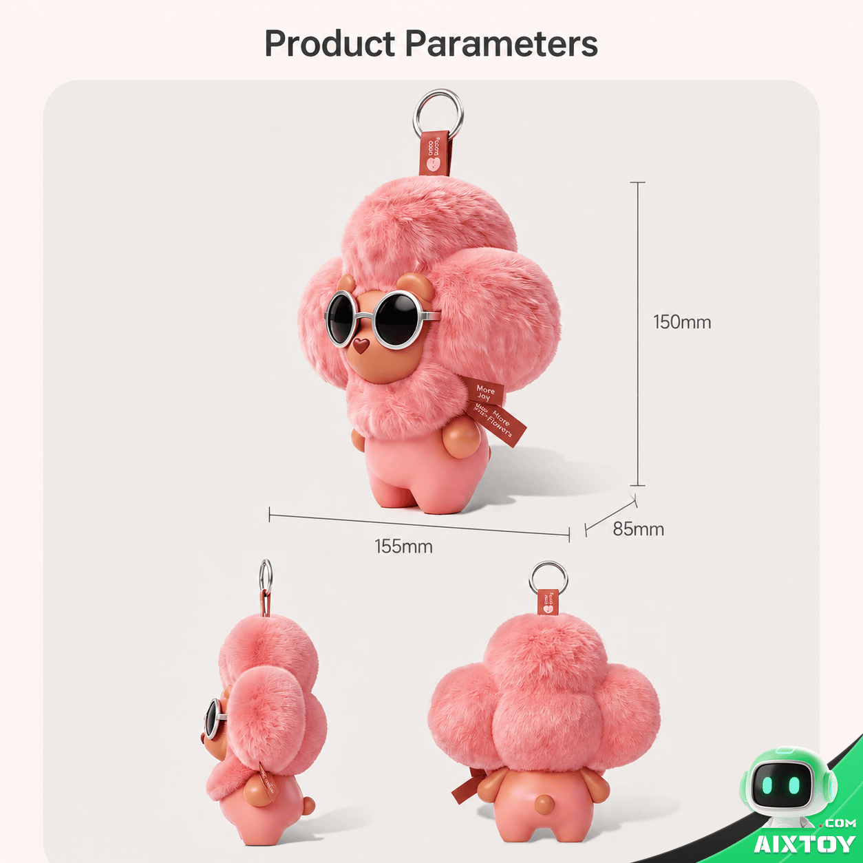 Emobody Peach AI Robot Interactive Play Demo 5 Emobody Peach AI Smart Companion Robot - Interactive play demonstration 5