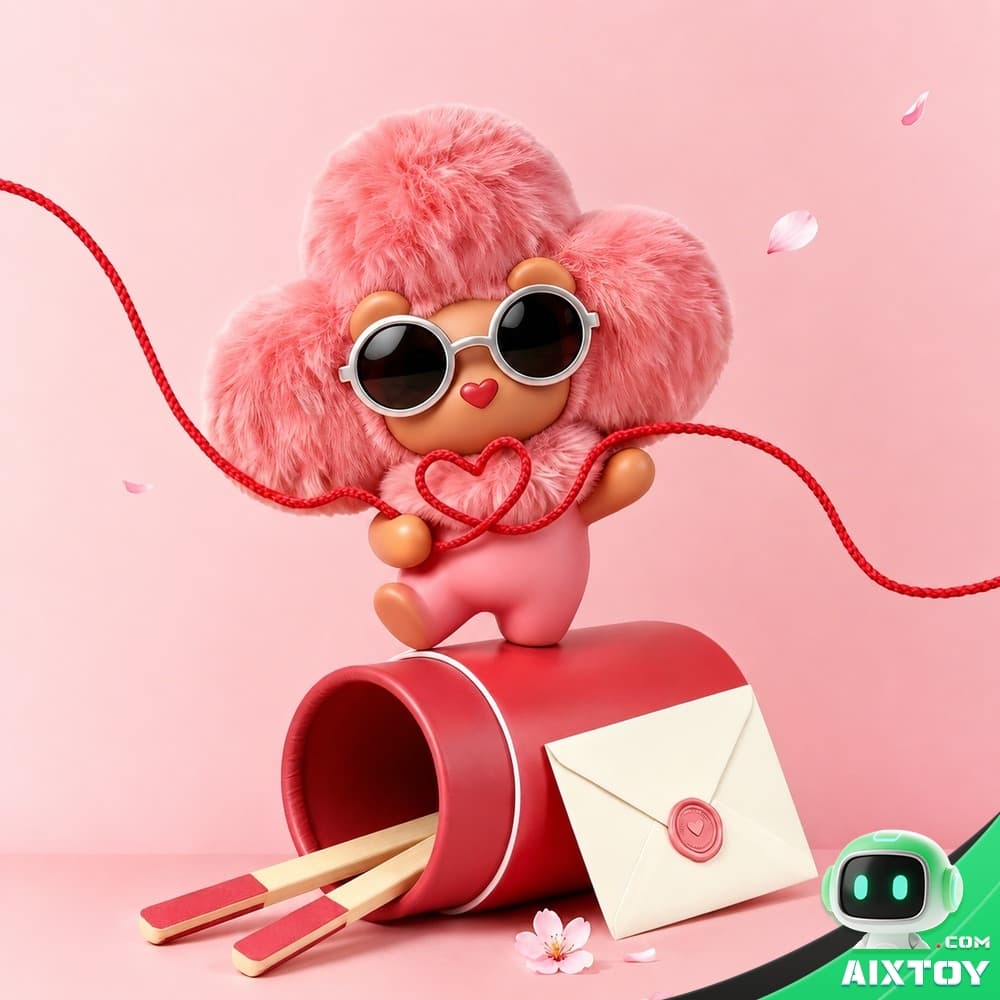 Emobody Peach AI Plush Robot Pendant Gallery Image 5 Emobody Peach AI Smart Plush Robot Pendant gallery image 5 accessory view