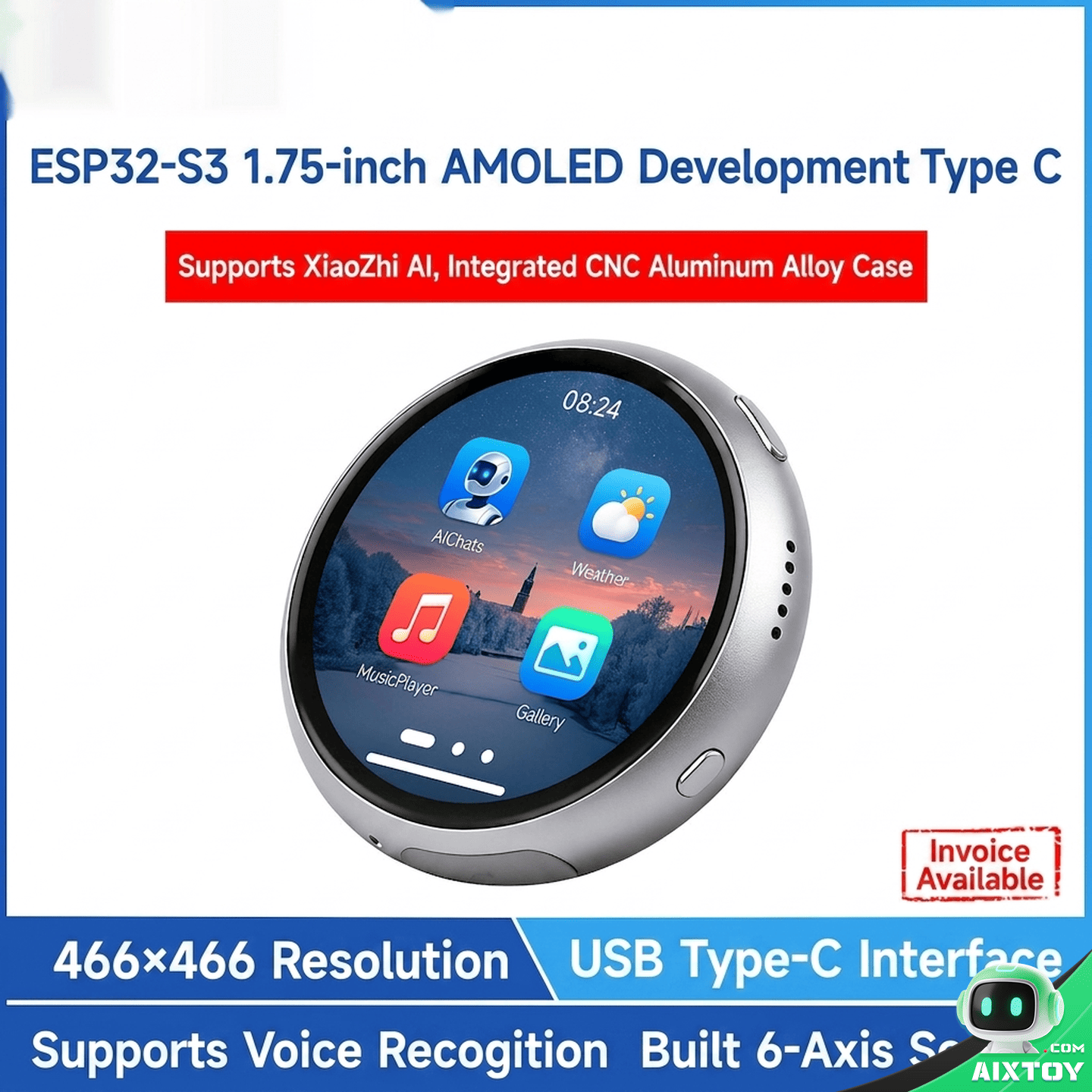 ESP32 Round Display AI Dev Board gallery photo 1