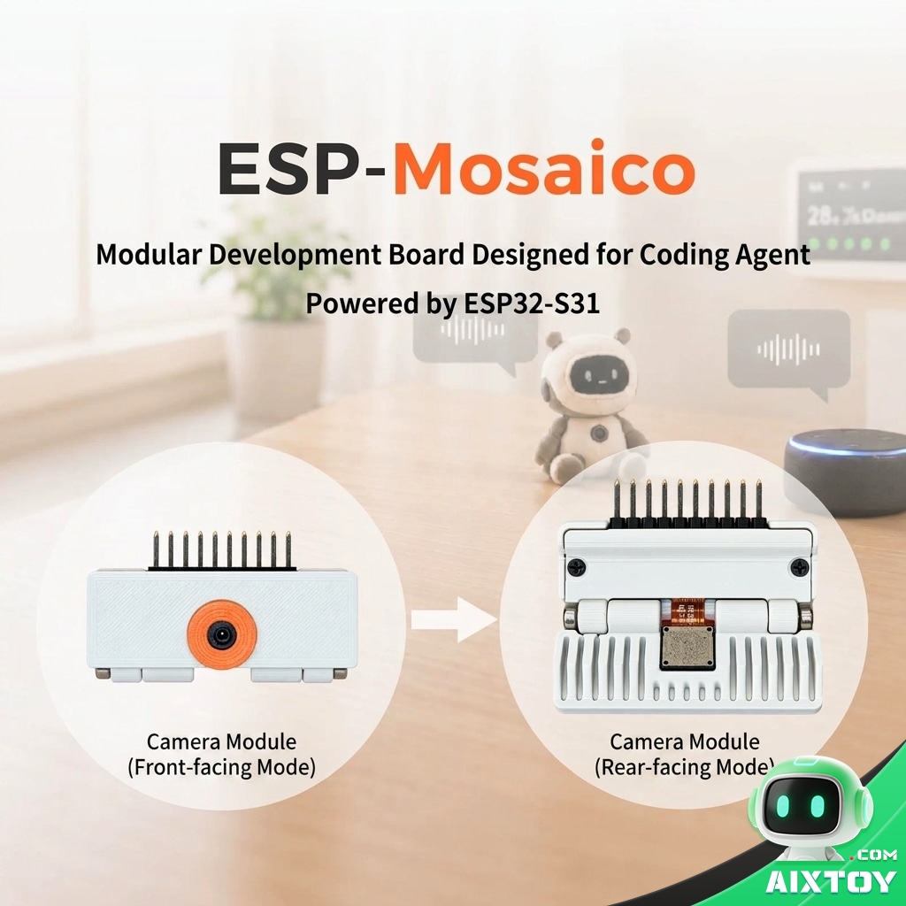 esp32 s3 ai dev board camera module front rear