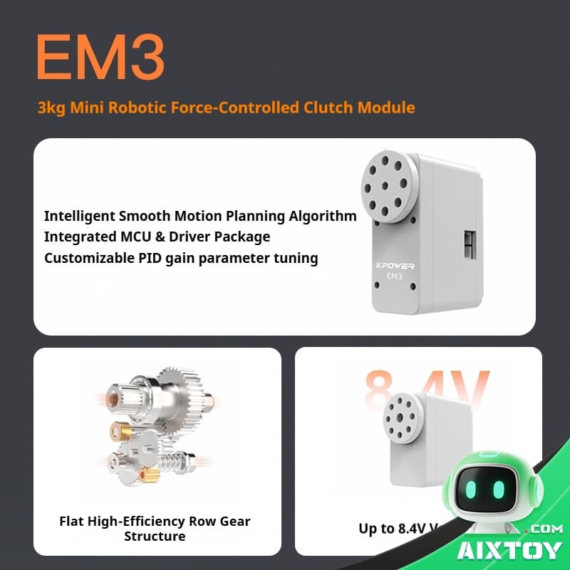 AI Desktop Companion Robot Size AI Desktop Companion Robot Dimensions AIXTOY
