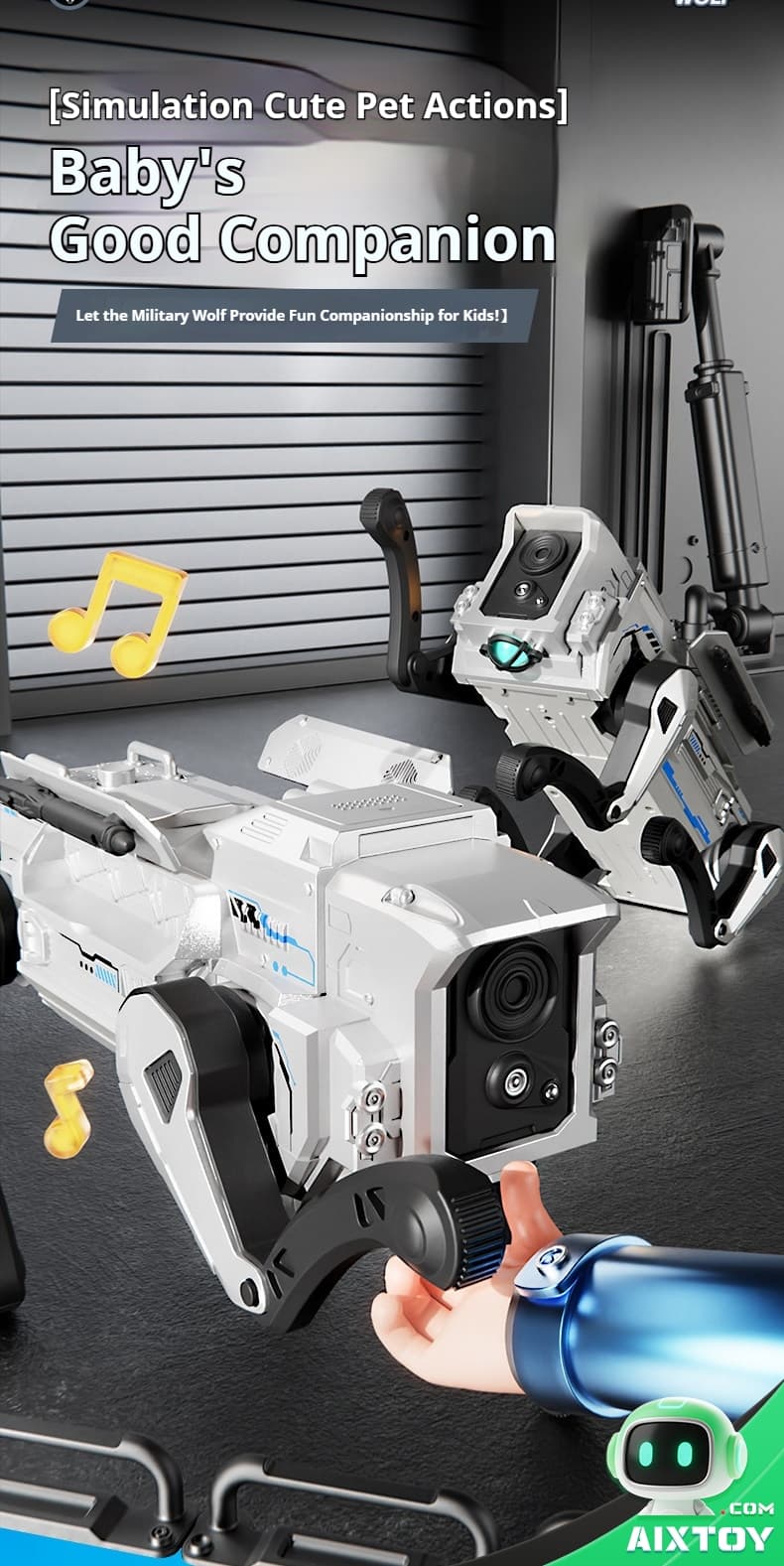 AI Robot Dog | AIXTOY AITOY AI Robot Dog accessories parts AIXTOY