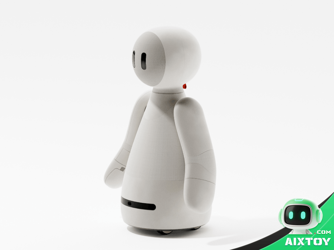 Fluvo robot emotion expression variations — multiple LED facial states