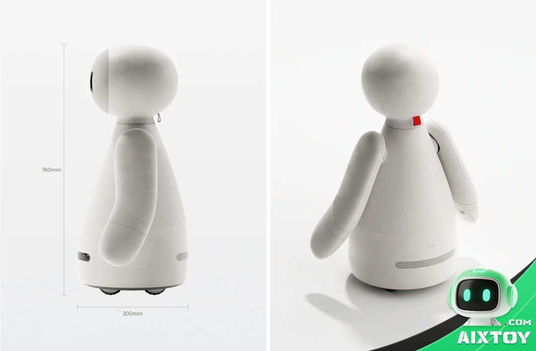 Fluvo robot eye module with fisheye lens camera and ToF depth sensor