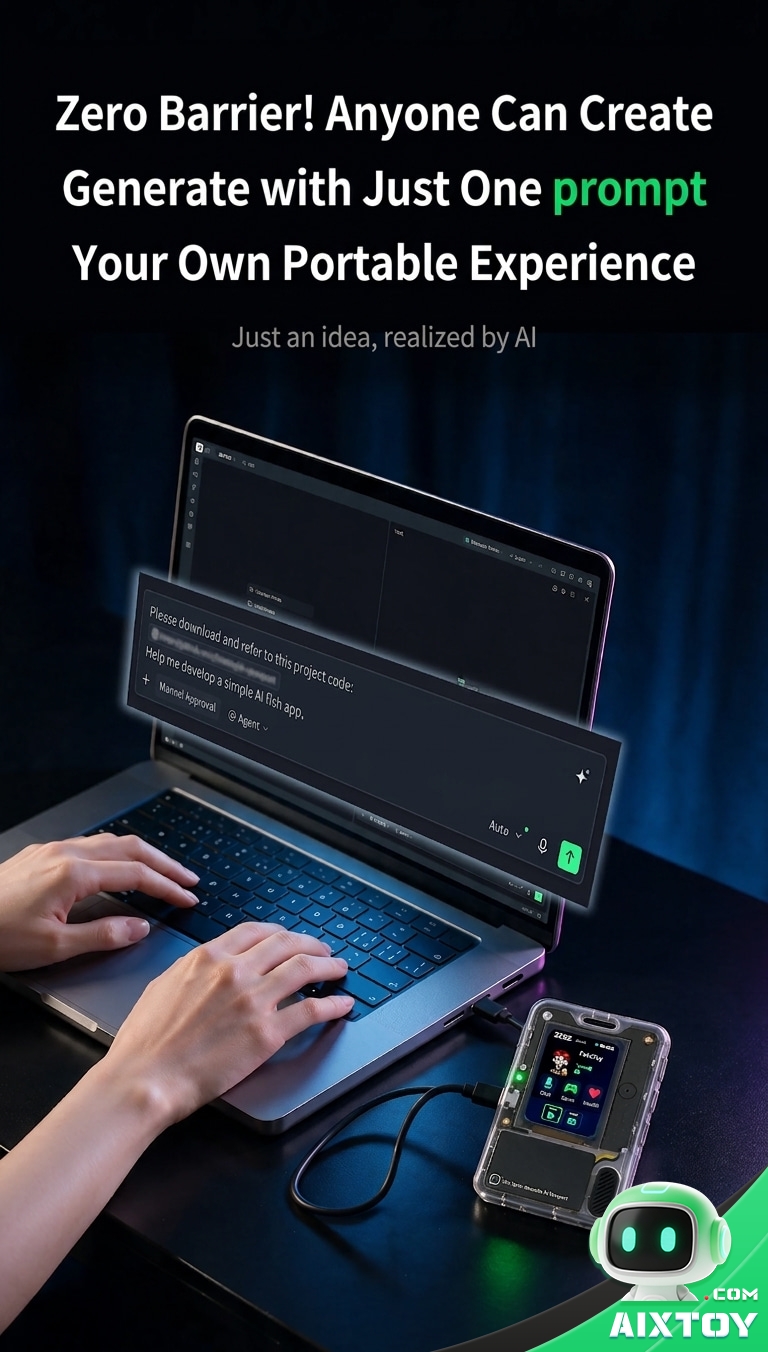 FoloToy AI Passport - Zero Barrier Creation Creating a custom FoloToy AI Passport app with TRAE AI coding from a single prompt