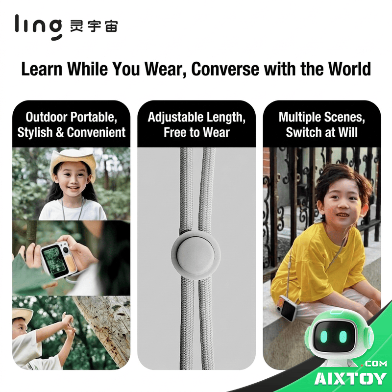 Ling Universe Magnetic Protective Case for AI Ro - Gal | AIXTOY Ling Universe Magnetic Protective Case for AI Robot gallery