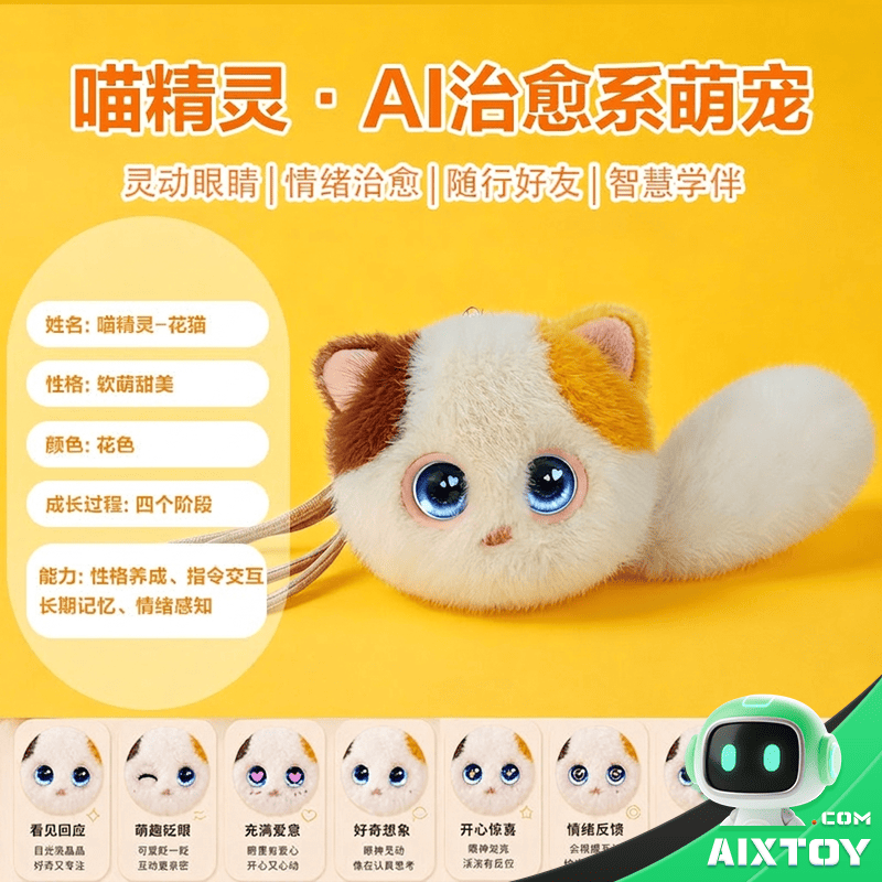 AI Meow Spirit Smart Robot — Voice Chat Learning Compan gallery