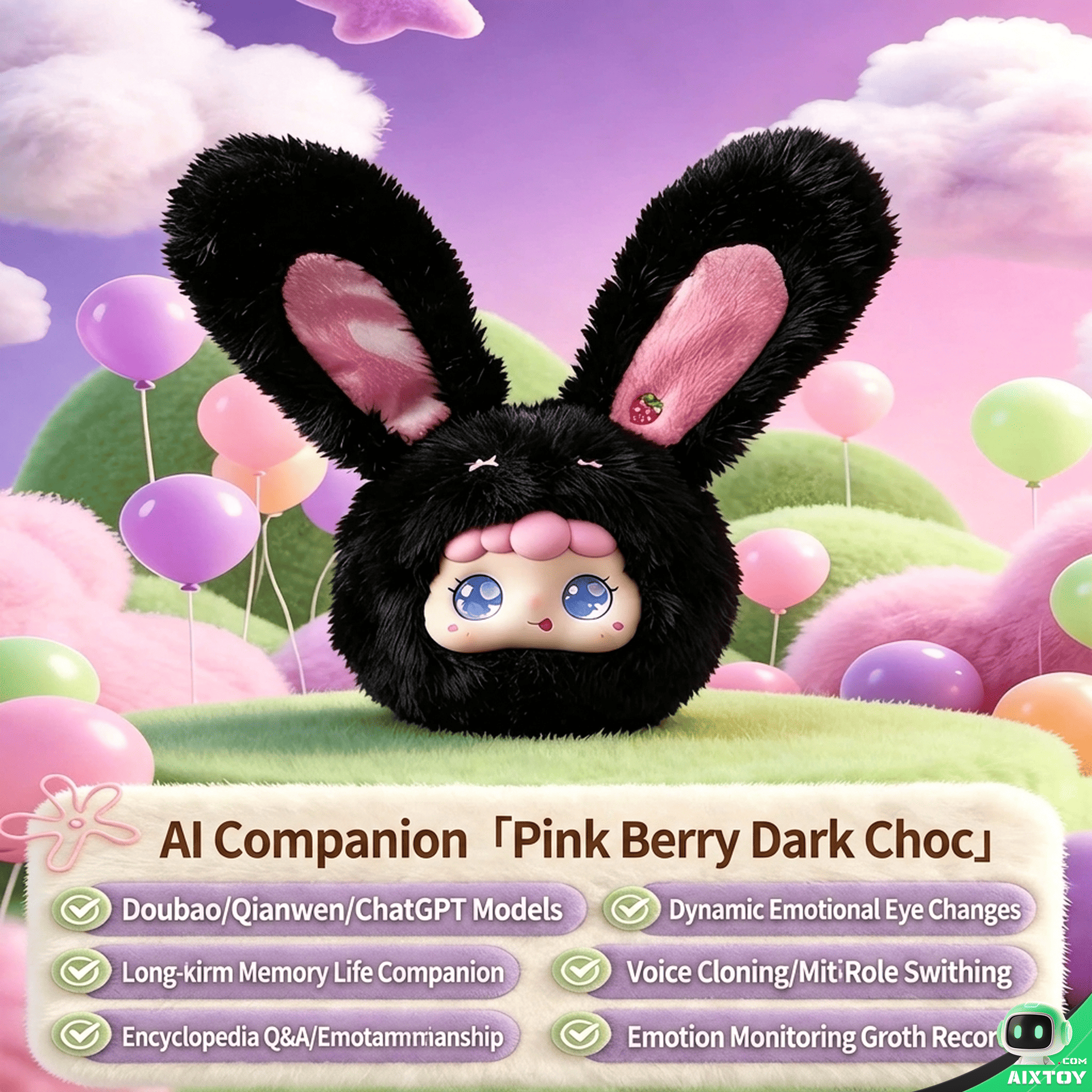 Pink Berry - Pink Pink Berry Pink plush toy