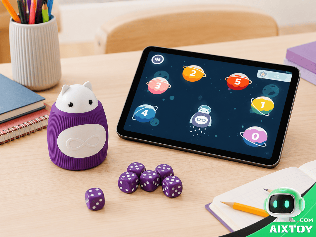 TukToro app interface showing didactic math game levels