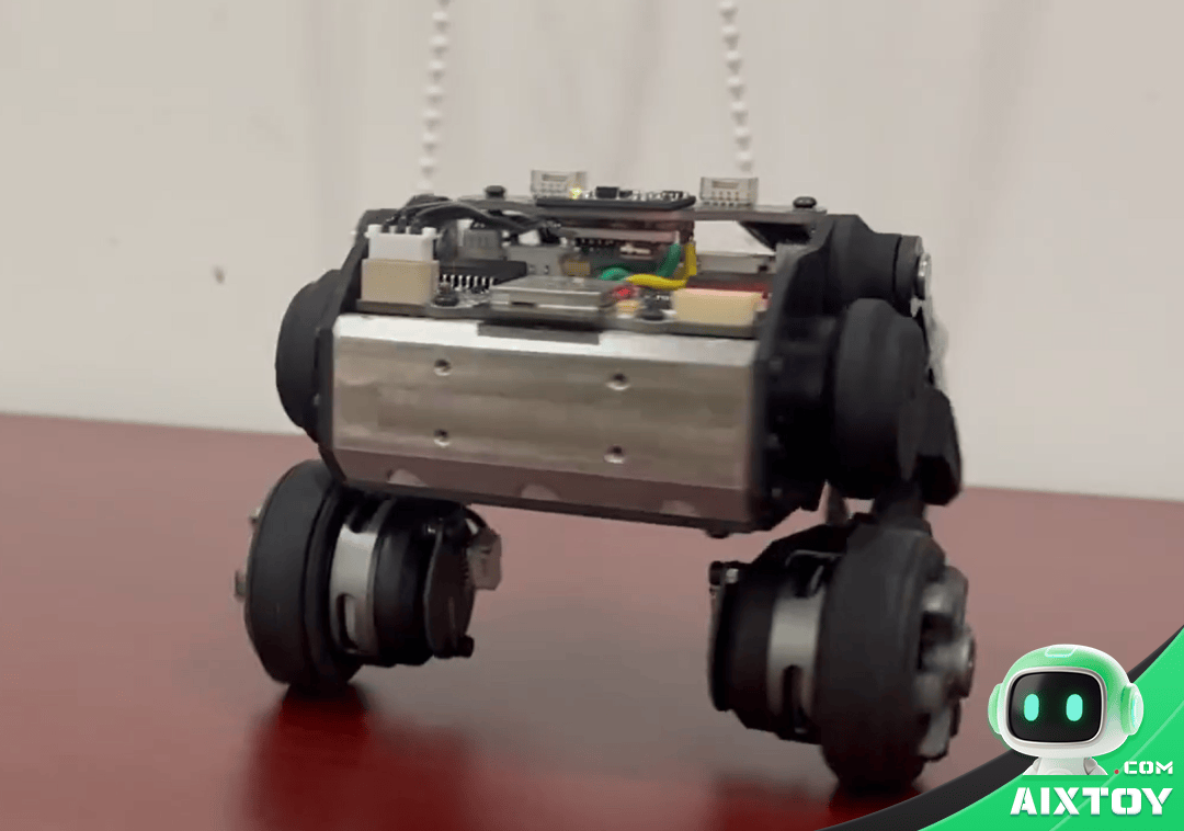Micro-Wheeled-Leg Robot Build | AIXTOY Micro-Wheeled-Leg Robot web remote control build process AIXTOY