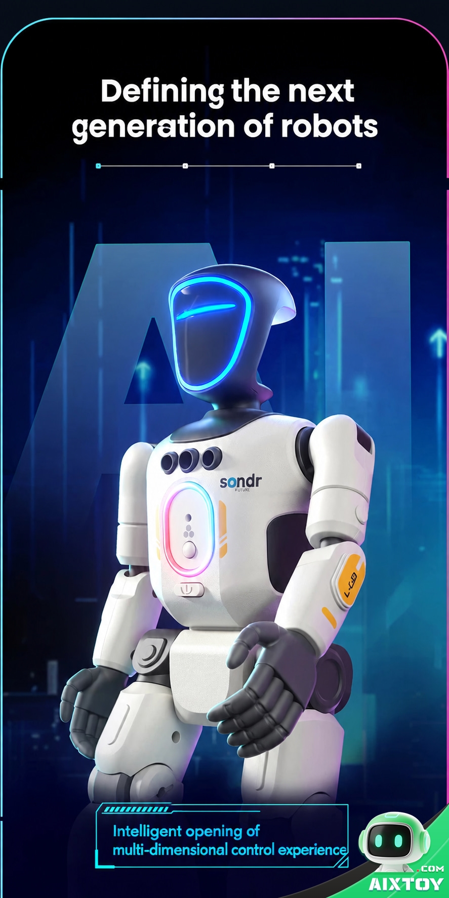 IQOEM AI Coding Education Robot - Programmable Humanoid Robot Toy for Kids IQOEM AI Coding Education Robot - Programmable Humanoid Robot Toy for Kids - feature detail