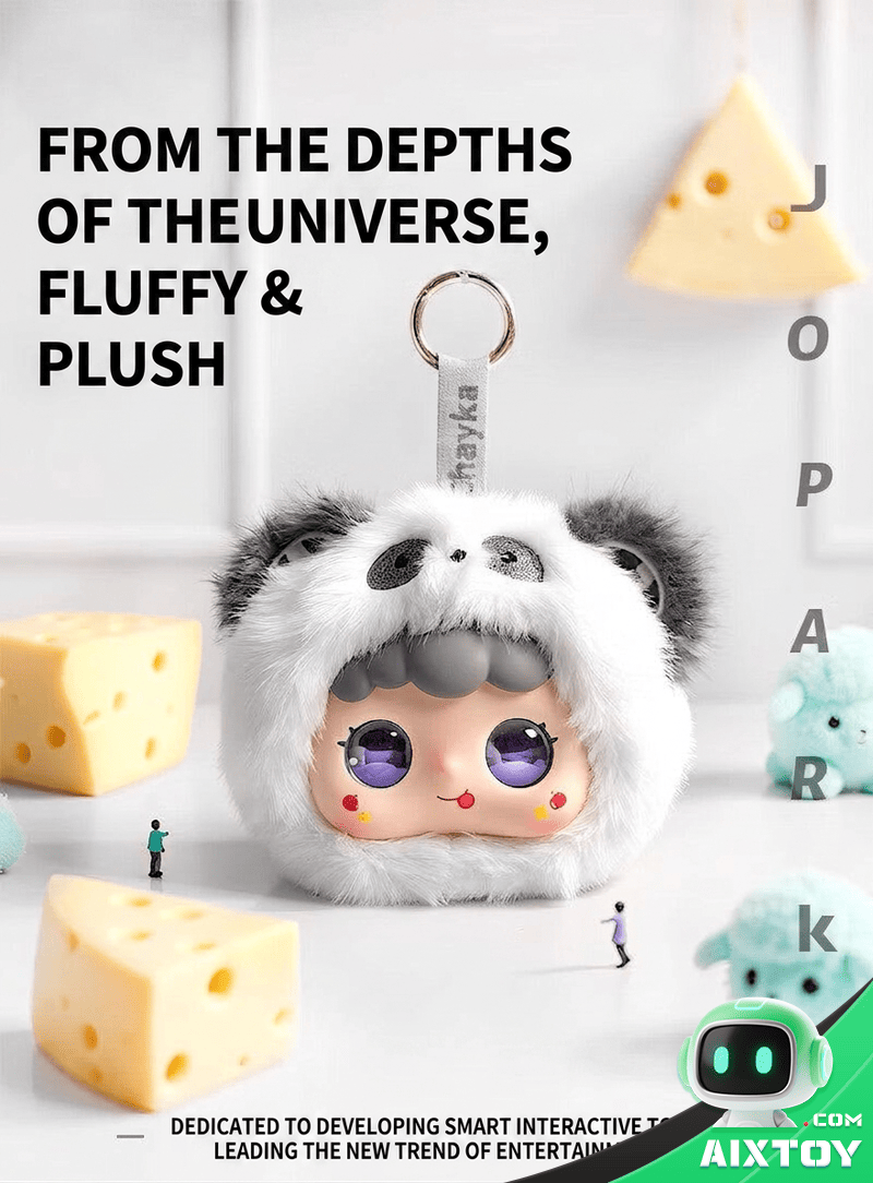 Jopark AI Plush Robot - Voice Interactive Learning Companion Toy detail
