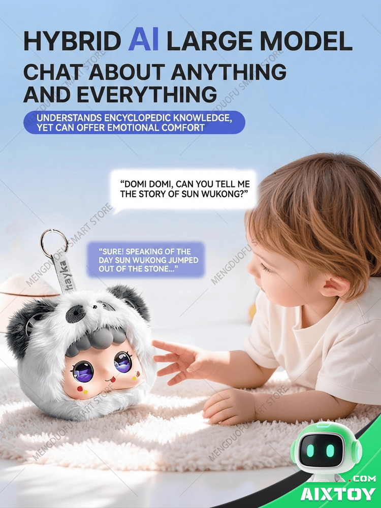 Jopark AI Plush Robot - Voice Interactive Learning Companion Toy gallery photo 3