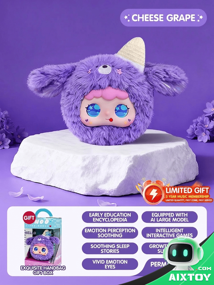 Jopark AI Plush Robot - Voice Interactive Learning Companion Toy gallery photo 15
