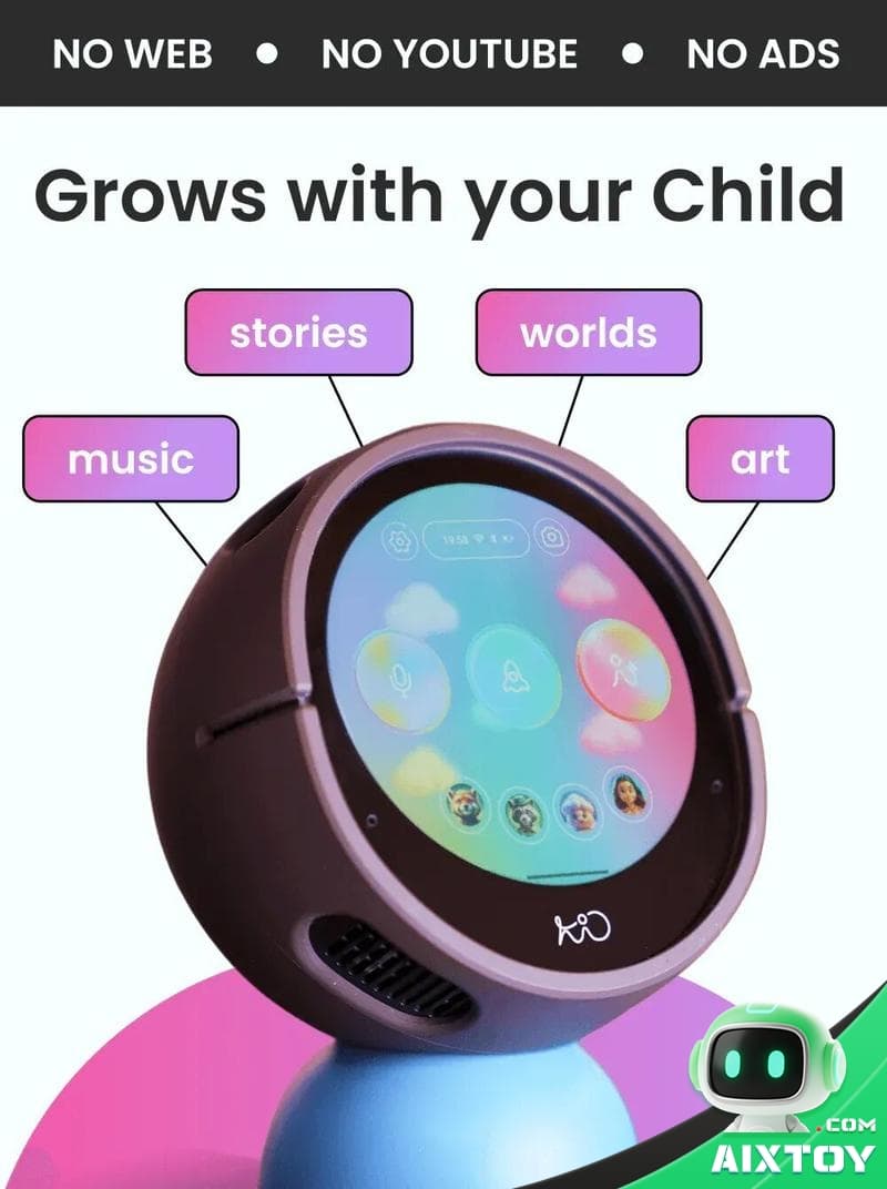 Rejecting Algorithm Addiction: KID Launches Screen-Free AI Creative Ball for Children at $299