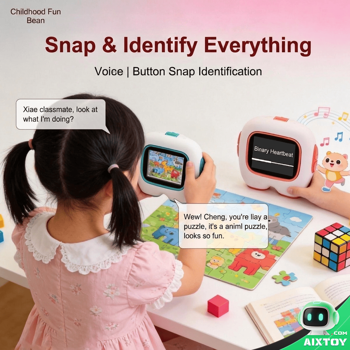 Kids 4G Smartwatch Phone - Detail Image 02 | AIXTOY Kids 4G Smartwatch Phone - detail 2 image