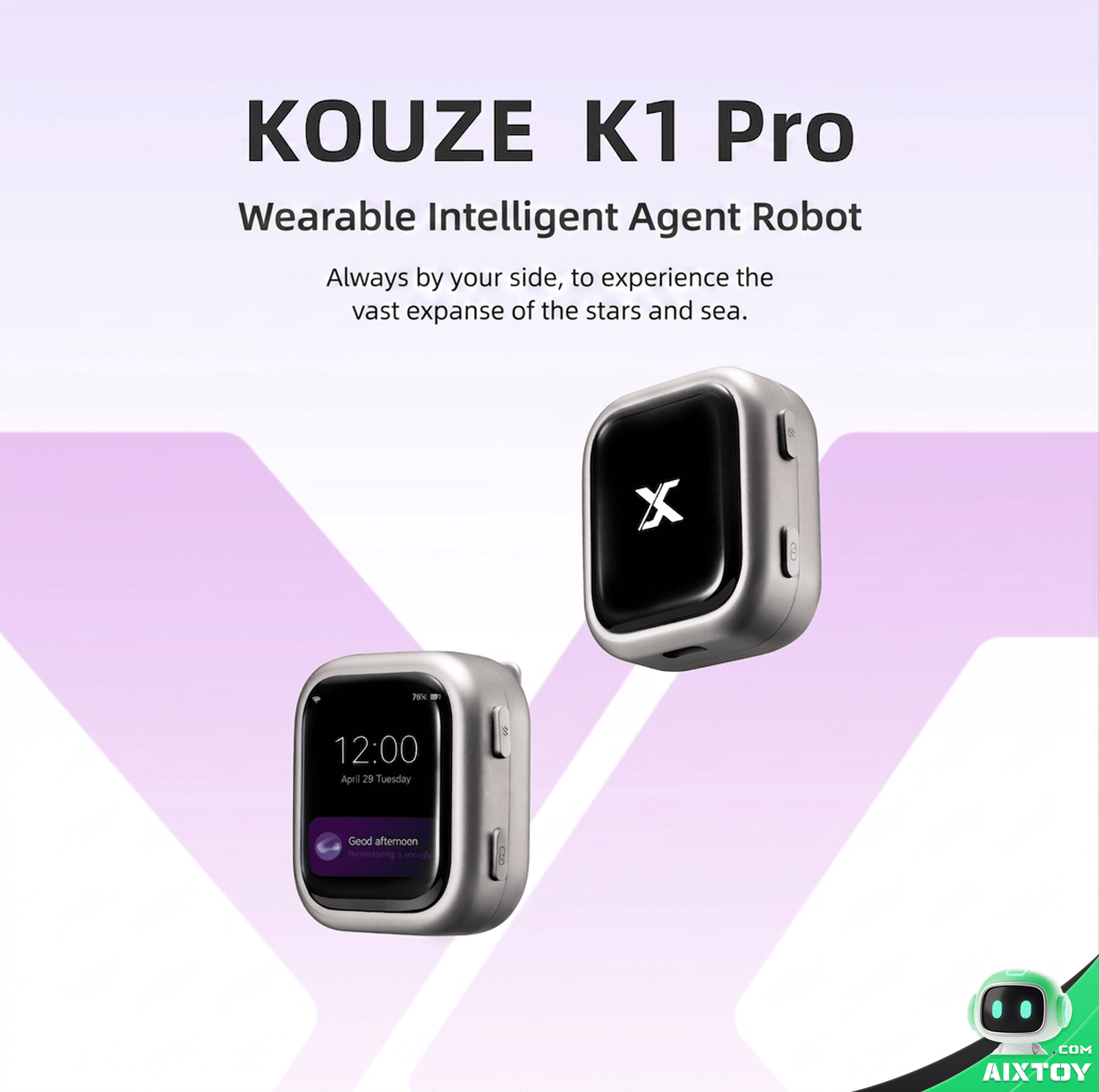 KOUZE K1 Pro AI Desktop Companion Robot - Smart Voice & Touch detail