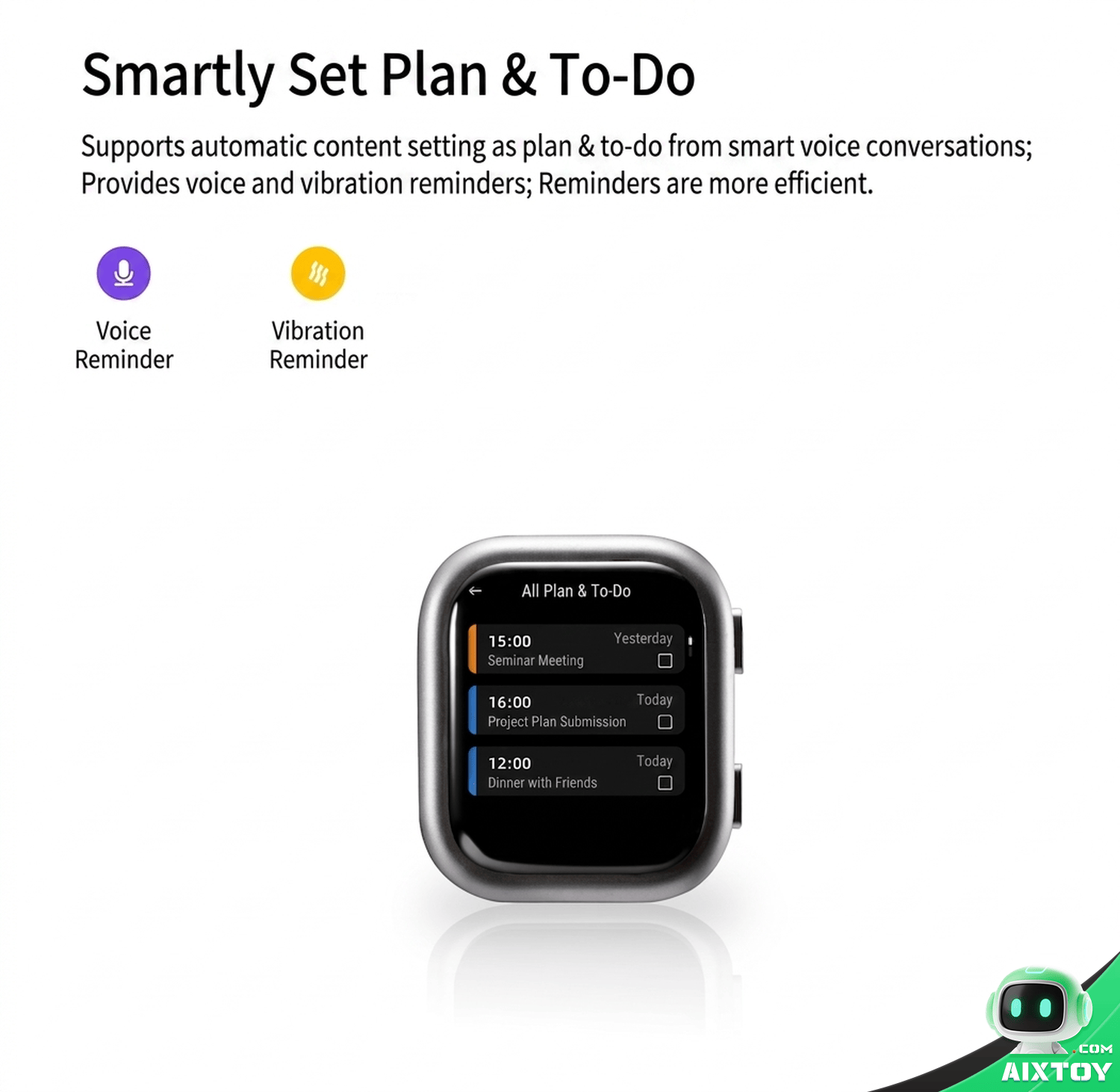 KOUZE K1 Pro AI Desktop Companion Robot - Smart Voice & Touch detail