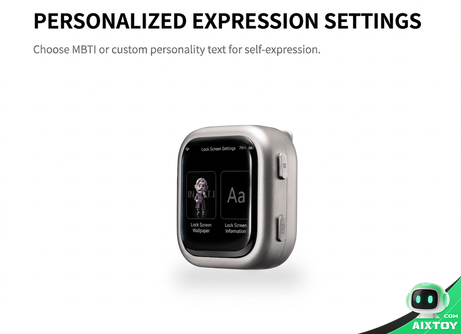 KOUZE K1 Pro AI Desktop Companion Robot - Smart Voice & Touch detail