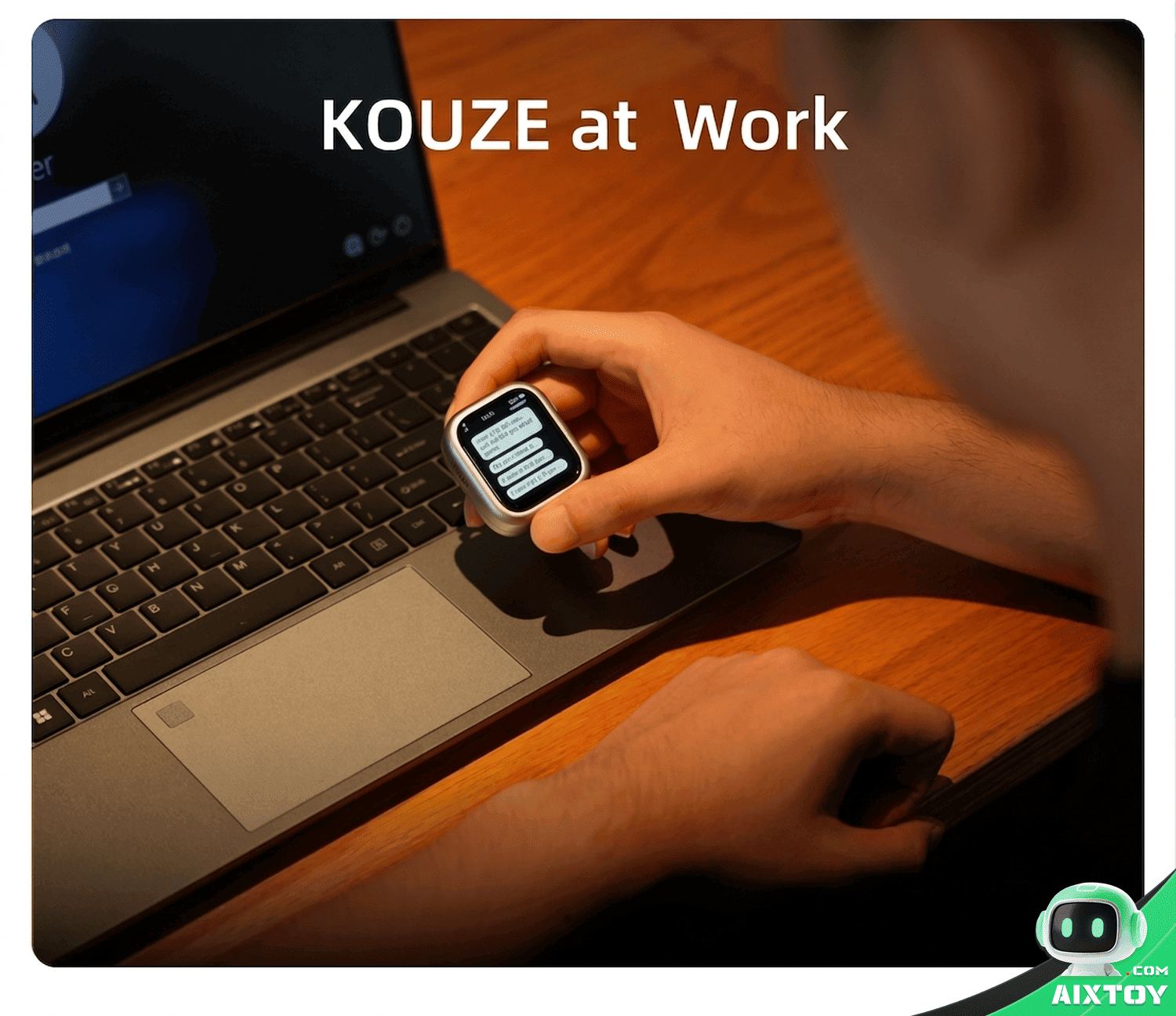 KOUZE K1 Pro AI Desktop Companion Robot - Smart Voice & Touch detail