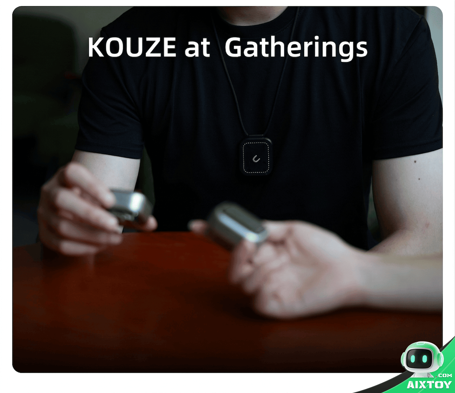 KOUZE K1 Pro AI Desktop Companion Robot - Smart Voice & Touch detail