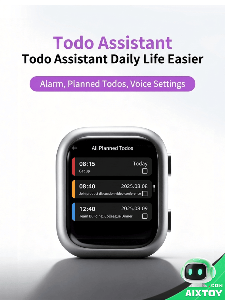 KOUZE K1 Pro AI Desktop Companion Robot - Smart Voice & Touch Gallery 2 KOUZE K1 Pro AI Desktop Companion Robot - Smart Voice & Touch gallery photo 2