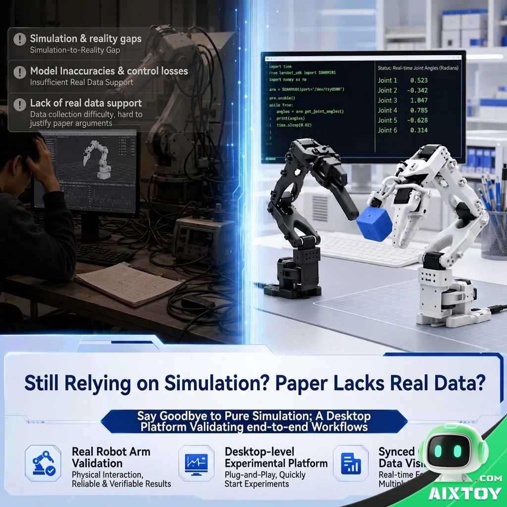 LeRobot SO-ARM101 Open-Source 6-Axis AI Robotic Arm - Embodied Intelligence Kit LeRobot SO-ARM101 Open-Source 6-Axis AI Robotic Arm - Embodied Intelligence Kit - feature detail