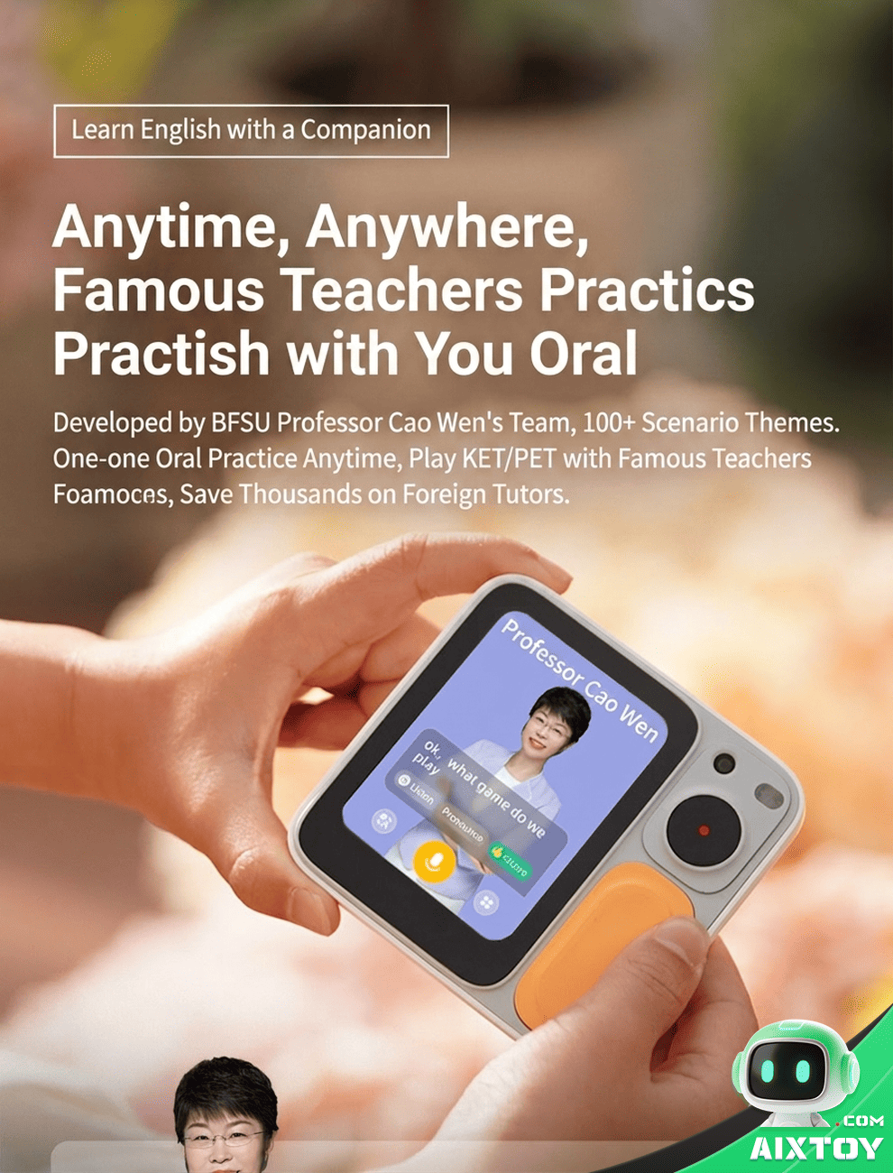 Ling AI Learning Companion - Smart Robot for Kids detail