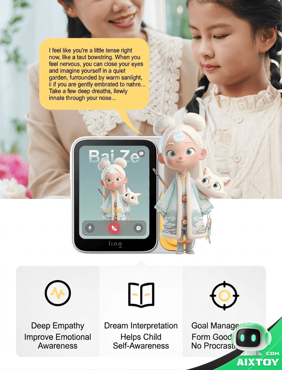 Ling AI Learning Companion - Smart Robot for Kids detail