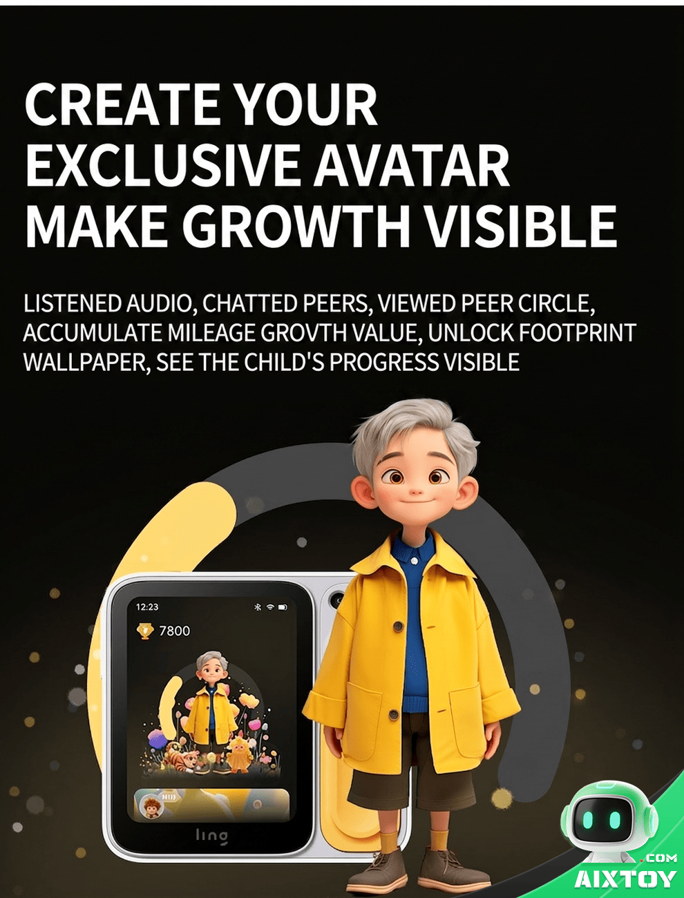Ling AI Learning Companion - Smart Robot for Kids detail