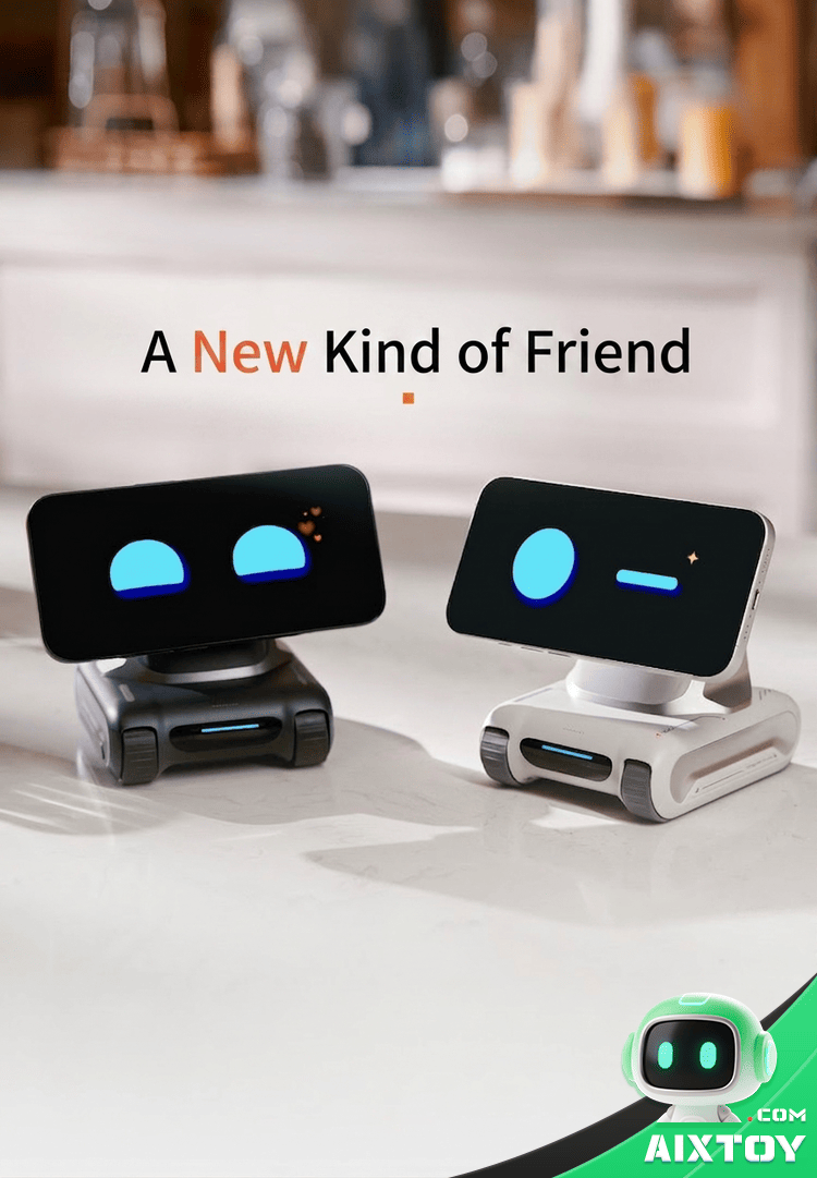 LOOI Phone AI Robot - Multi-Language Voice Chat & MagSafe Wireless Charging detail