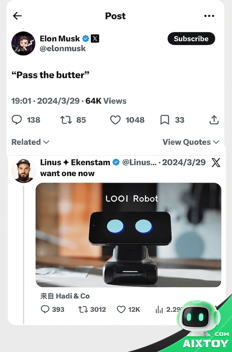 LOOI Phone AI Robot - Multi-Language Voice Chat & MagSafe Wireless Charging detail
