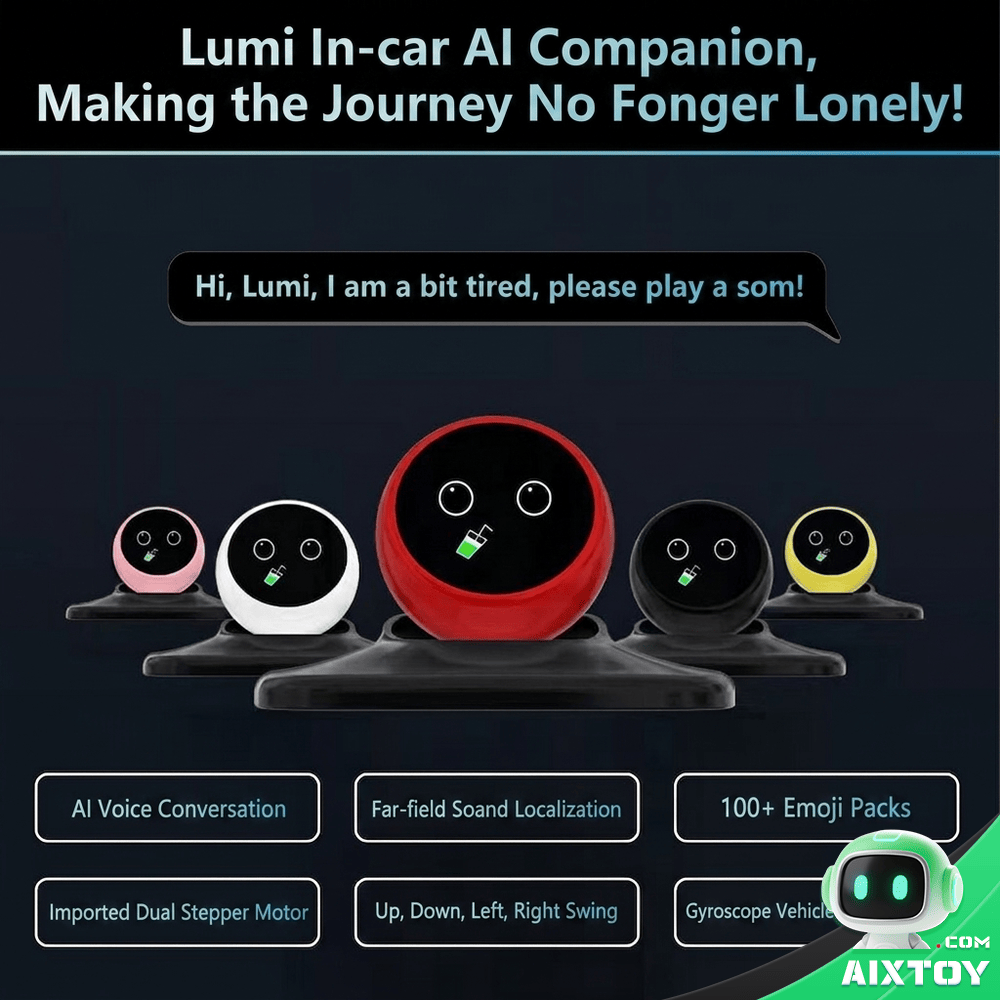 LUMI Car AI Robot - Dashboard Companion Gallery 2 LUMI Car AI Robot - Dashboard Companion gallery photo 2