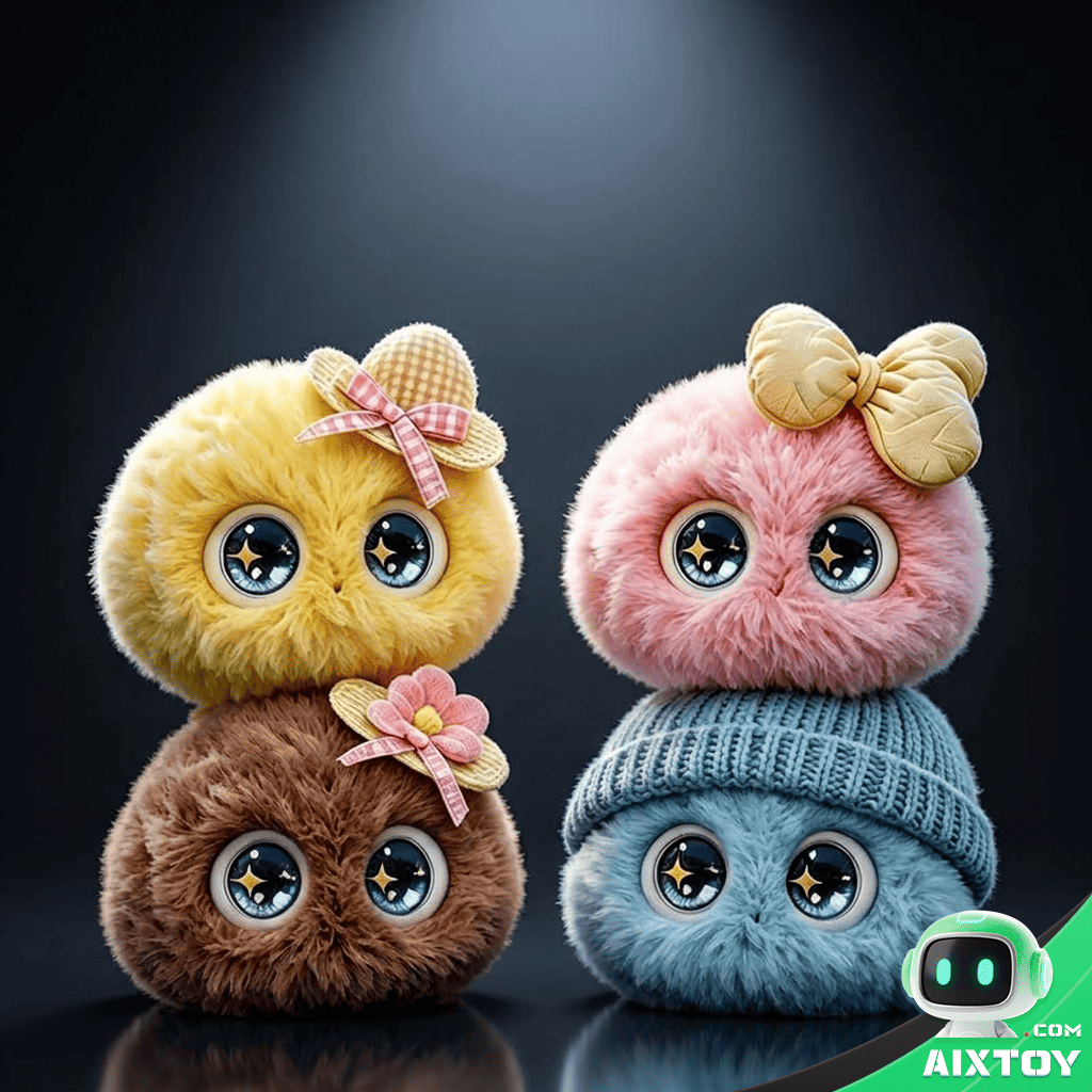 Doubao AI Plush Companion Robot - Emotional Chat T - Main Product Image | AIXTOY Doubao AI Plush Companion Robot - Emotional Chat Toy Gift main product photo