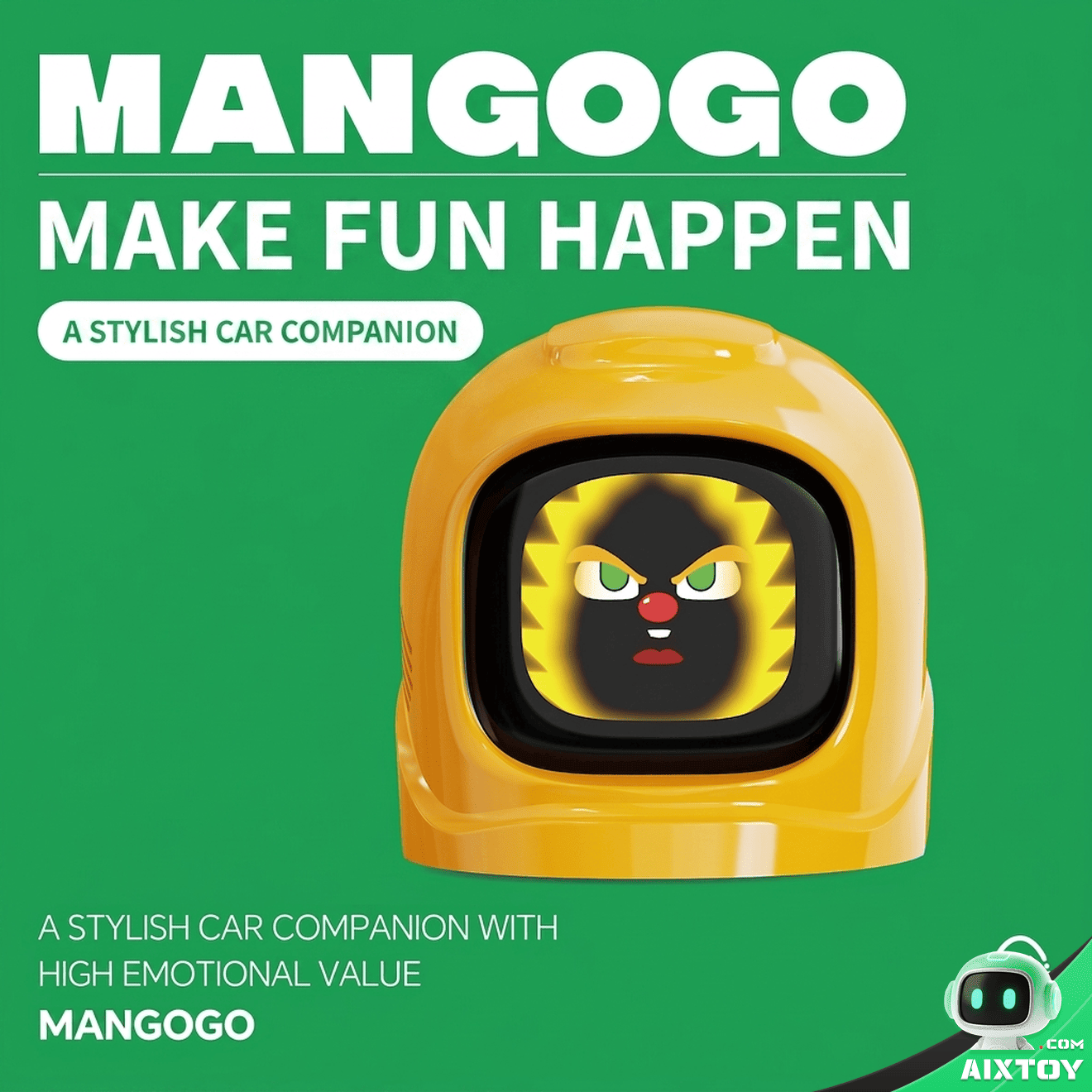 MANGOGO Car Robot gallery image 6 - AI companion smart gadget for car dashboard