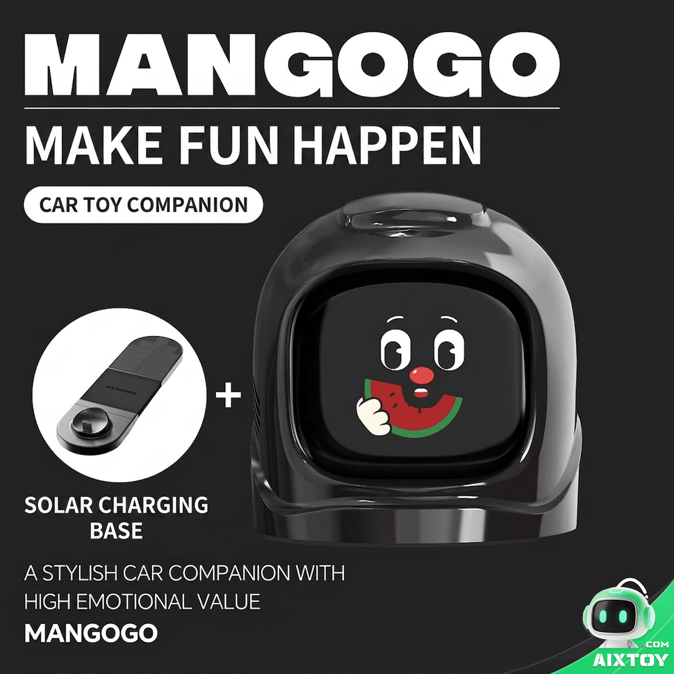 MANGOGO Car Robot gallery image 9 - AI companion smart gadget for car dashboard