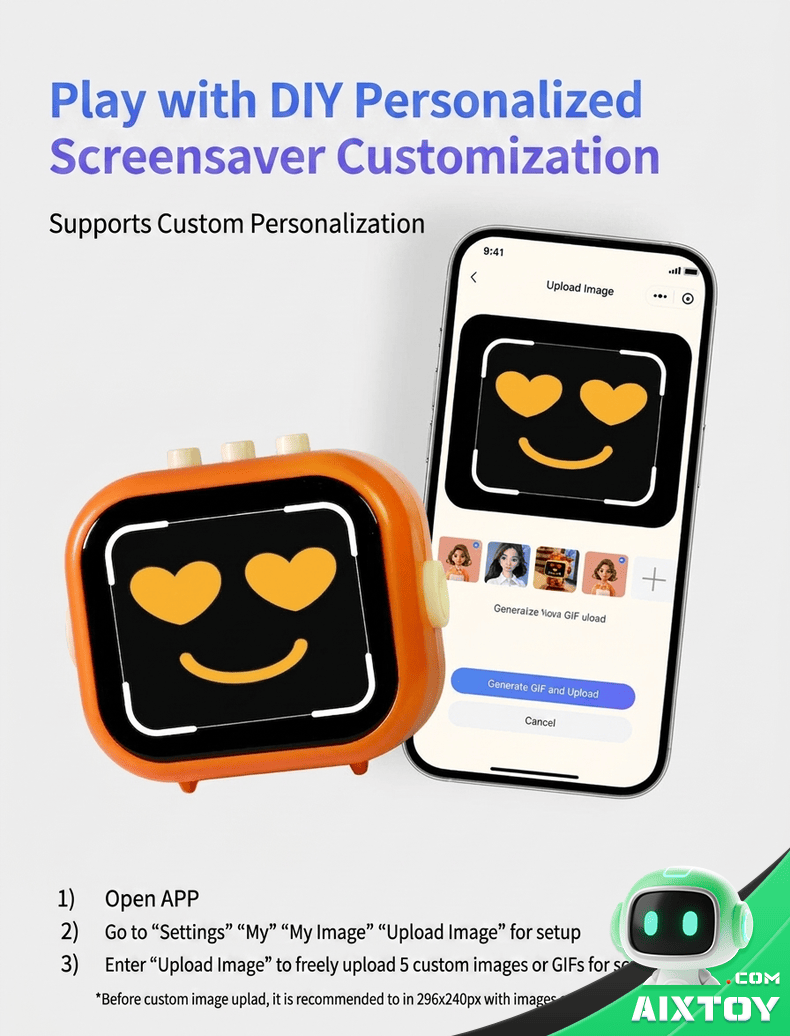 MyDazy 4G AI Robot - Smart Voice Chat Companion with DeepSeek detail
