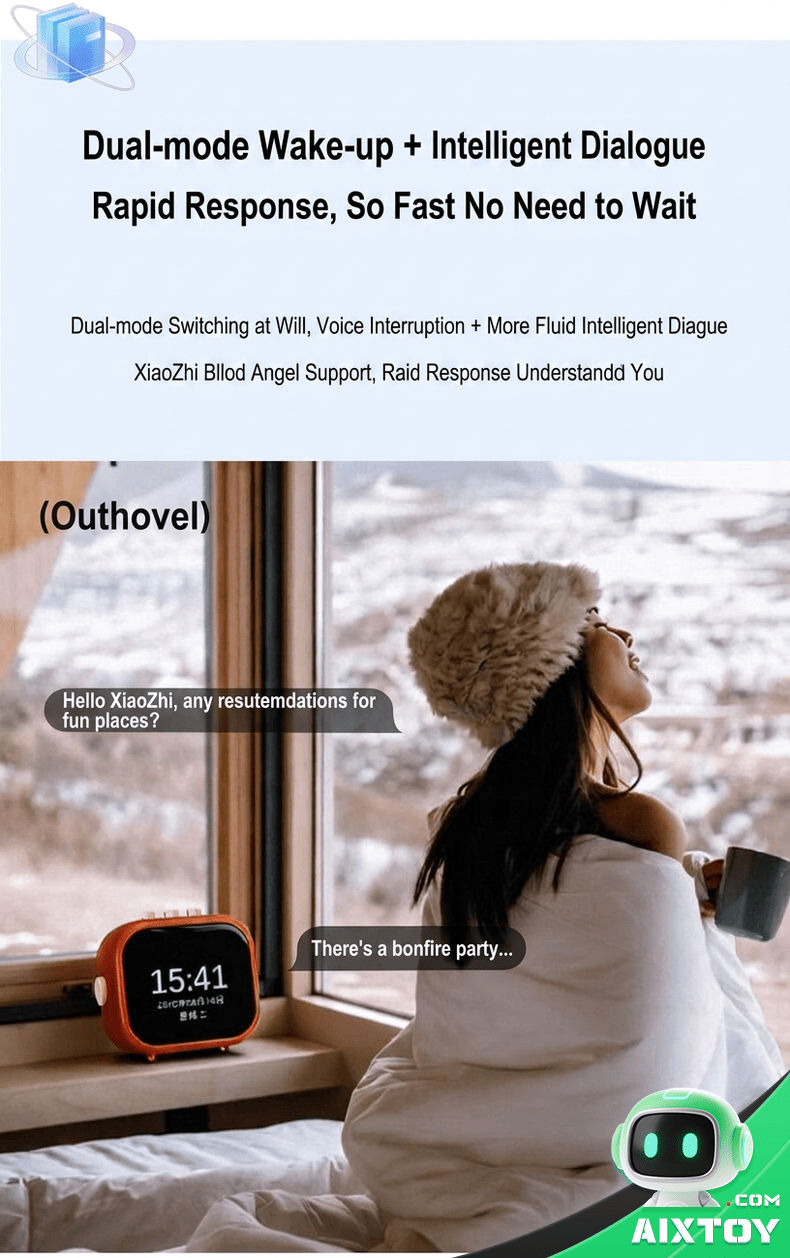 MyDazy 4G AI Robot - Smart Voice Chat Companion with DeepSeek detail
