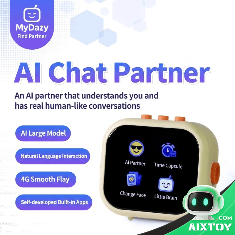 MyDazy 4G AI Robot - Smart Voice Chat Companion with DeepSeek Gallery 9 MyDazy 4G AI Robot - Smart Voice Chat Companion with DeepSeek gallery photo 9