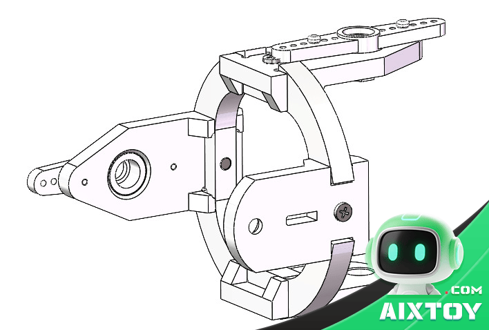 Servo bolt tightening detail — correct torque for leg joint assembly Servo bolt tightening detail — correct torque for leg joint assembly