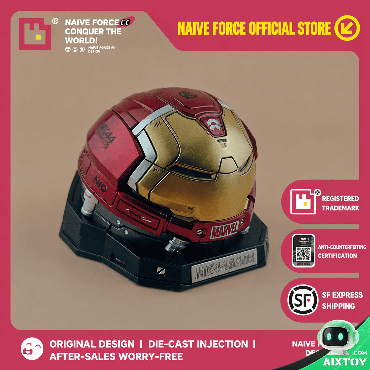 NOMI Anti-Hulk Mark44 Helmet - Gallery 5 NOMI Anti-Hulk Mark44 Helmet - Gallery 5
