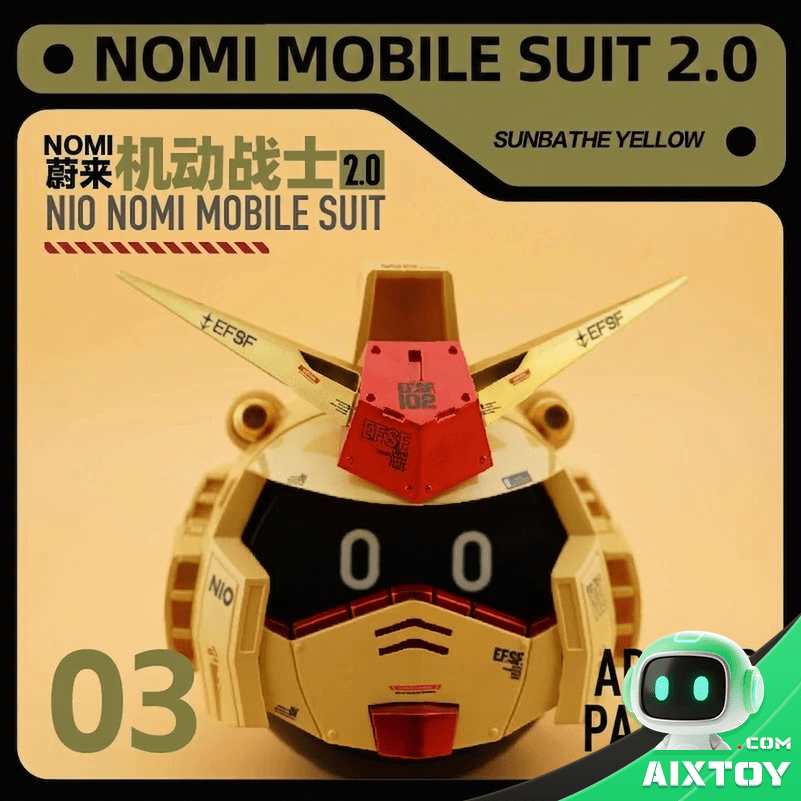 NOMI Robot Hat Decoration for NIO ES6 ES8 ET7 Gallery 12 NOMI Robot Hat Decoration for NIO ES6 ES8 ET7 gallery photo 12