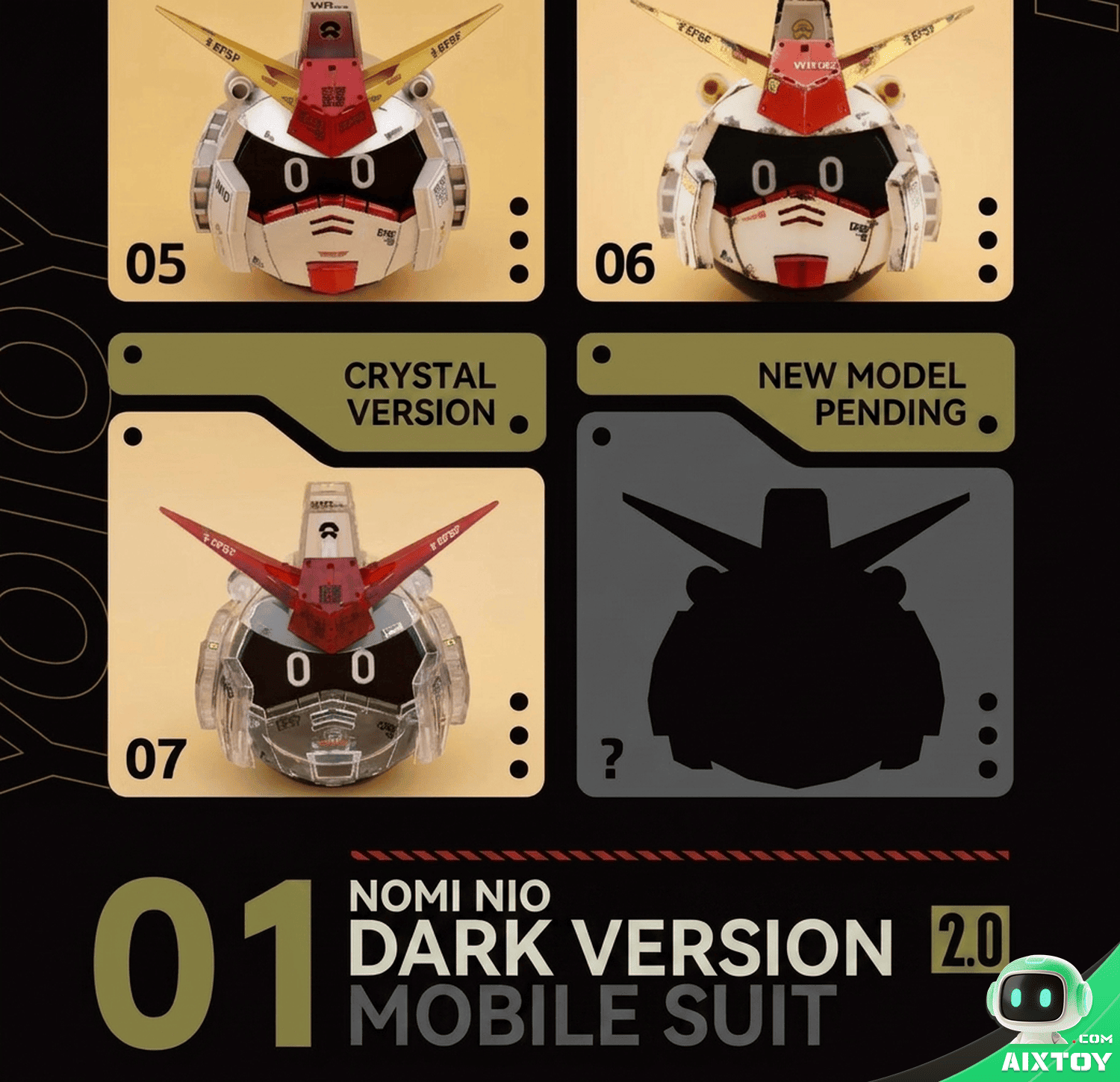 NOMI Mecha Warrior 2.0 Helmet Detail 4 NOMI Mecha Warrior 2.0 Helmet Detail 4
