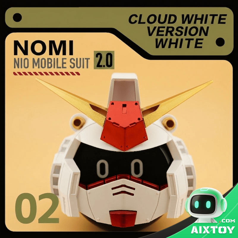 NOMI Mecha Warrior 2.0 Helmet Decoration - Gallery 4