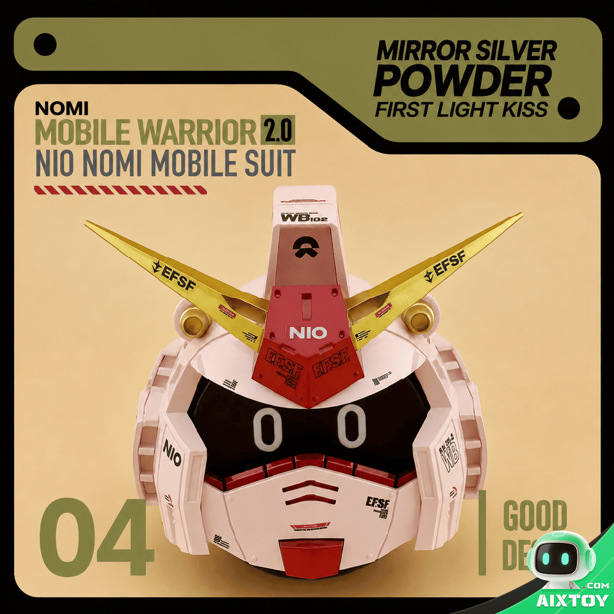 NOMI Mecha Warrior 2.0 Helmet Decoration - Gallery 13