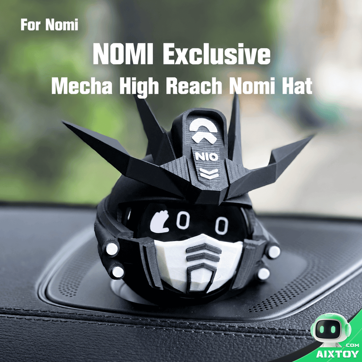 NOMI Mecha Warrior Helmet Decoration detail