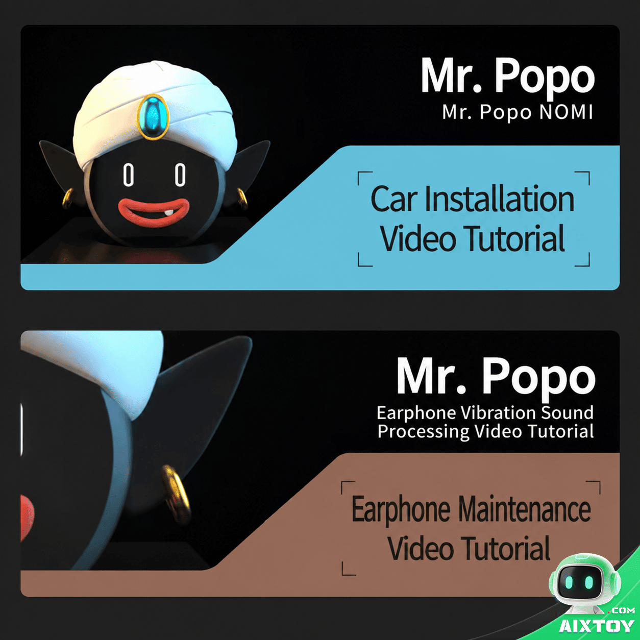 NOMI Mr. Bobo Robot Helmet Decoration Detail 1 NOMI Mr. Bobo Robot Helmet Decoration Detail 1